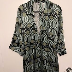 Green dress from Zara never worn!!!